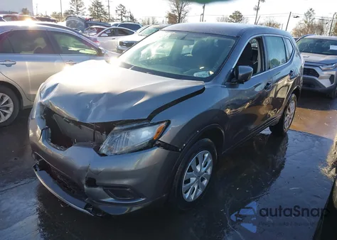2016 Nissan Rogue S z USA, uszkodzony, nr VIN 5N1AT2MT5GC887868